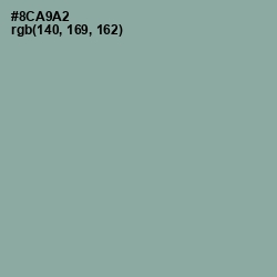 #8CA9A2 - Cascade Color Image
