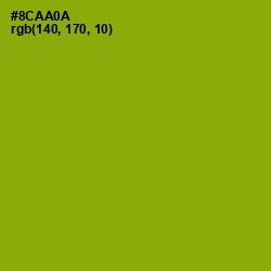 #8CAA0A - Citron Color Image