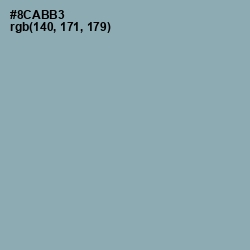 #8CABB3 - Cascade Color Image