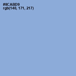 #8CABD9 - Polo Blue Color Image