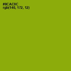 #8CAC0C - Citron Color Image