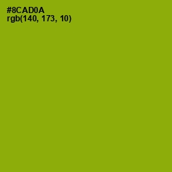 #8CAD0A - Citron Color Image