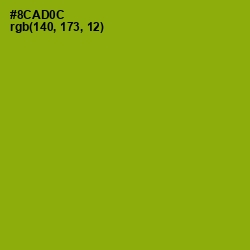 #8CAD0C - Citron Color Image