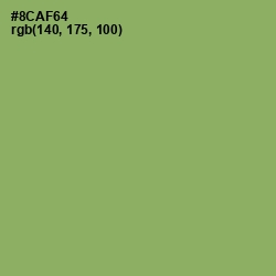 #8CAF64 - Olivine Color Image