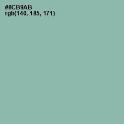 #8CB9AB - Gulf Stream Color Image