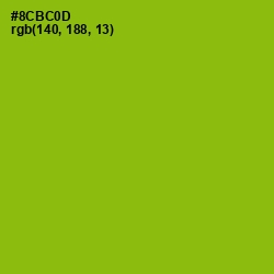 #8CBC0D - Citron Color Image
