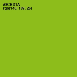 #8CBD1A - Citron Color Image