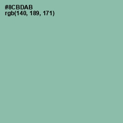 #8CBDAB - Gulf Stream Color Image