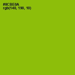#8CBE0A - Citron Color Image