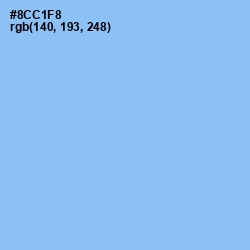 #8CC1F8 - Cornflower Color Image