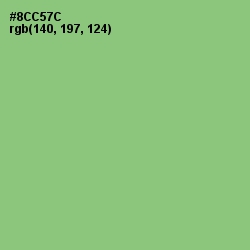 #8CC57C - Wild Willow Color Image