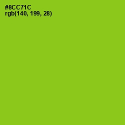 #8CC71C - Pistachio Color Image