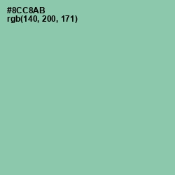 #8CC8AB - Vista Blue Color Image