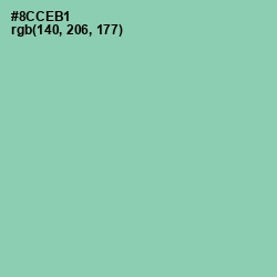 #8CCEB1 - Vista Blue Color Image