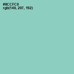 #8CCFC0 - Half Baked Color Image