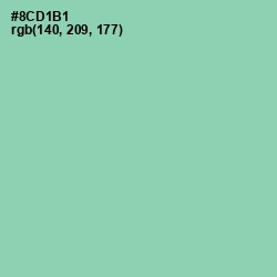 #8CD1B1 - Vista Blue Color Image