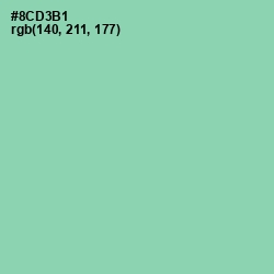 #8CD3B1 - Vista Blue Color Image