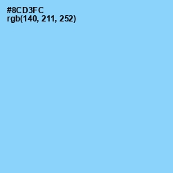 #8CD3FC - Cornflower Color Image