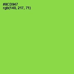 #8CD947 - Conifer Color Image