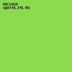 #8CDA50 - Conifer Color Image