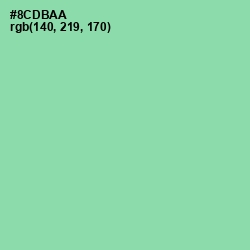 #8CDBAA - Vista Blue Color Image