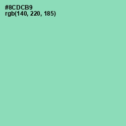 #8CDCB9 - Vista Blue Color Image