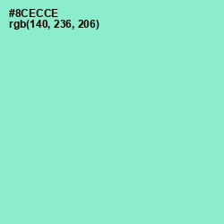 #8CECCE - Riptide Color Image