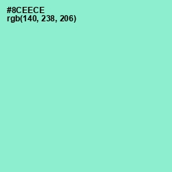 #8CEECE - Riptide Color Image