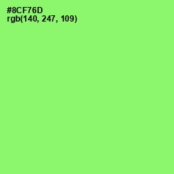 #8CF76D - Conifer Color Image