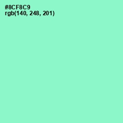 #8CF8C9 - Riptide Color Image