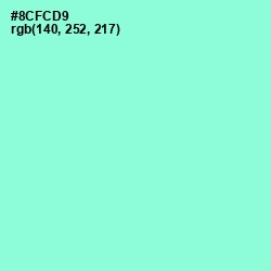 #8CFCD9 - Riptide Color Image