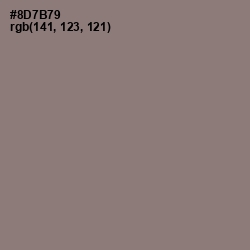 #8D7B79 - Hurricane Color Image
