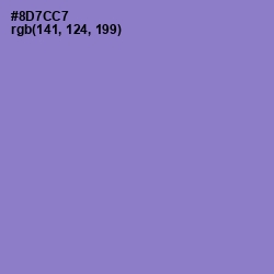 #8D7CC7 - True V Color Image