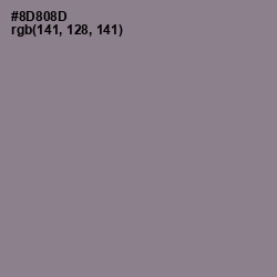 #8D808D - Monsoon Color Image