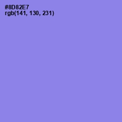 #8D82E7 - Portage Color Image