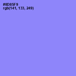 #8D85F9 - Portage Color Image
