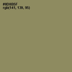 #8D8B5F - Avocado Color Image