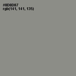 #8D8D87 - Stack Color Image