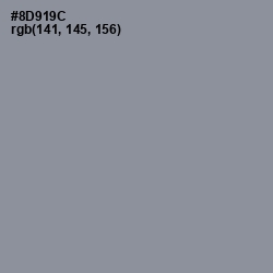 #8D919C - Regent Gray Color Image