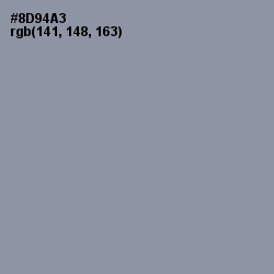 #8D94A3 - Manatee Color Image