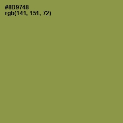 #8D9748 - Chelsea Cucumber Color Image