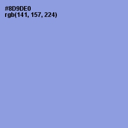 #8D9DE0 - Portage Color Image