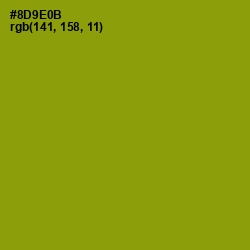 #8D9E0B - Olive Color Image
