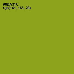 #8DA31C - Citron Color Image