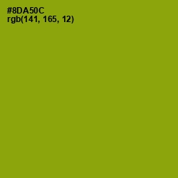 #8DA50C - Citron Color Image