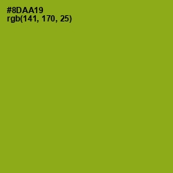 #8DAA19 - Citron Color Image