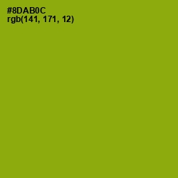 #8DAB0C - Citron Color Image