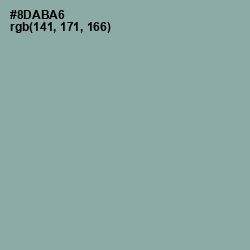 #8DABA6 - Cascade Color Image