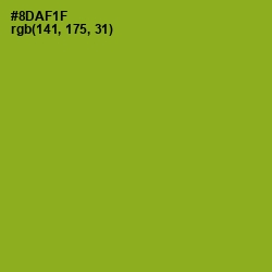 #8DAF1F - Citron Color Image