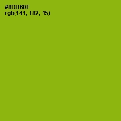 #8DB60F - Citron Color Image